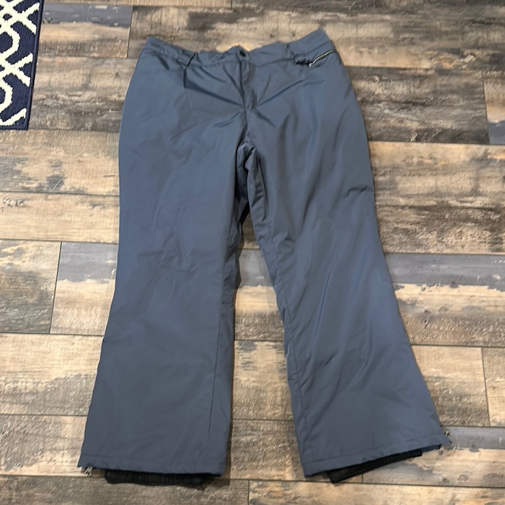 Gray Ski Pants